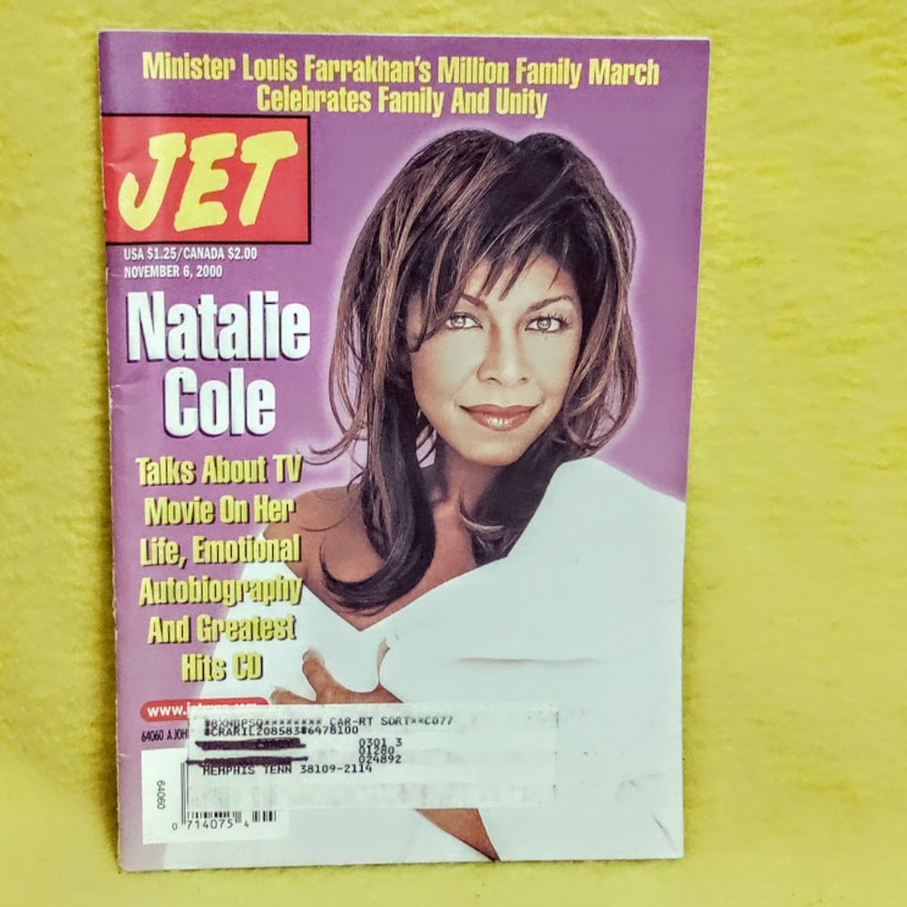Jet Magazine November 6, 2000 Natalie Cole